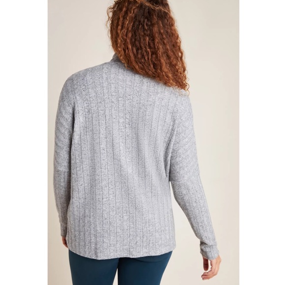 anthropologie // eri + ali fiona hacci grey tunic nwot - Picture 4 of 11